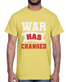 War has changed 52#- video games- Cotton Tee