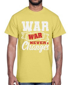 Warwar never changes 54#- video games- Cotton Tee