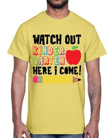 Watch Out Kindergarten 990#- kindergarten- Cotton Tee