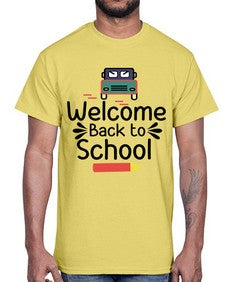Welcome Back to School 996#- last day of school- Cotton Tee