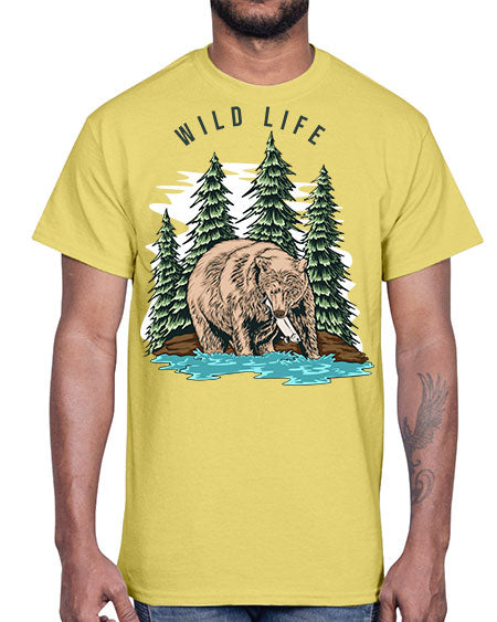 Wild Life 1#- nature- Cotton Tee