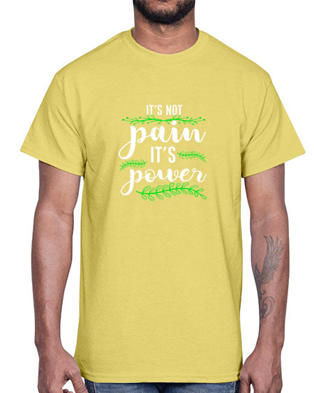 WomensitsnotpainitspowerInspirationalpregnancydoula1653#- doubla- Cotton Tee