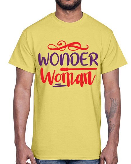 Wonder Woman 156#-  fashion- Cotton Tee