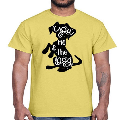 You Me The Dogs Style 4#- dogs- Cotton Tee