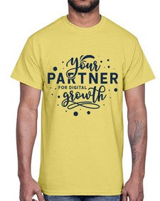 Your Partner for Digital Growth 1#- internet- Cotton Tee