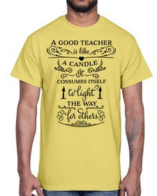 a good teacher 1#- teacher- Cotton Tee