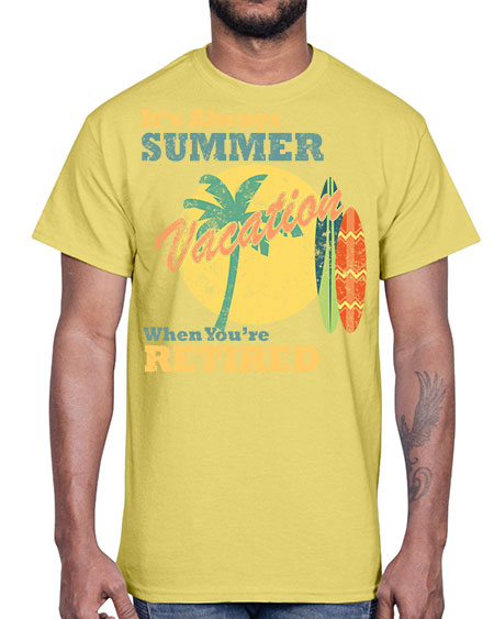 always summer retired 103#- summer- Cotton Tee