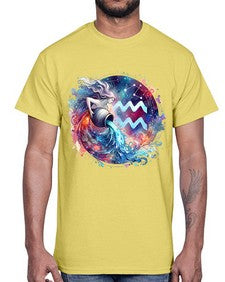 aquarius 90#- aquarius- Cotton Tee