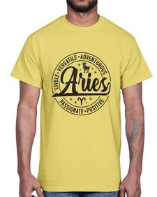 aries 102#- aries- Cotton Tee