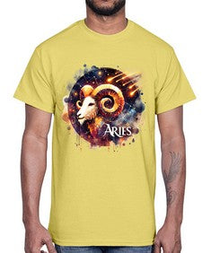 aries 127#- aries- Cotton Tee