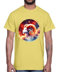 aries 128#- aries- Cotton Tee
