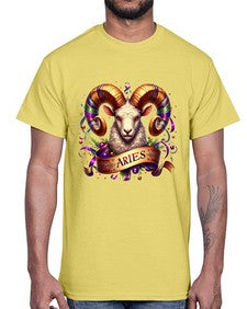 aries 136#- aries- Cotton Tee
