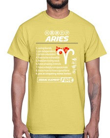 aries 137#- aries- Cotton Tee