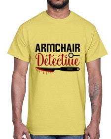 armchair detectiue 237#- true crime- Cotton Tee