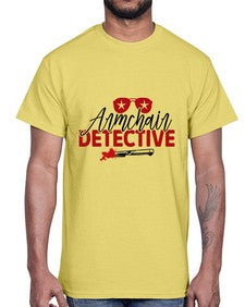 armchair detective 238#- true crime- Cotton Tee