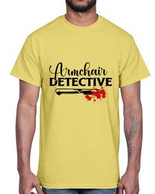 armchair detective 239#- true crime- Cotton Tee