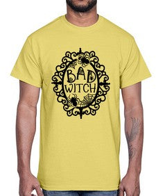 bad witch 52#- witch- Cotton Tee