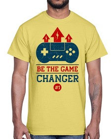 be the game changer 62#- video games- Cotton Tee
