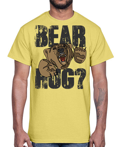 bear hug 35#- bears - animals- Cotton Tee