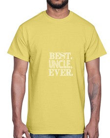 best uncle ever 89#- uncle- Cotton Tee