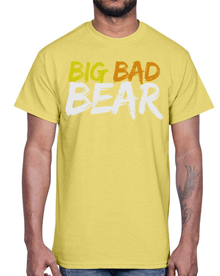 big bad bear 63#- bears - animals- Cotton Tee