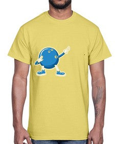 bowling ball dabbing bowling 276#- bowling- Cotton Tee