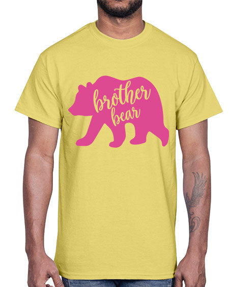 brather bear 65#- bears - animals- Cotton Tee