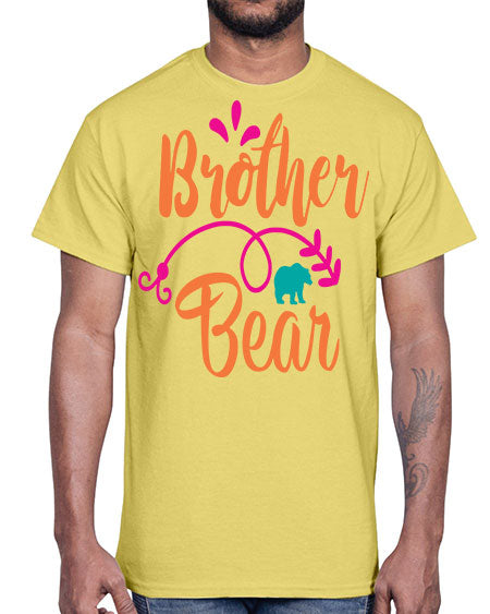 brother bear 71#- bears - animals- Cotton Tee