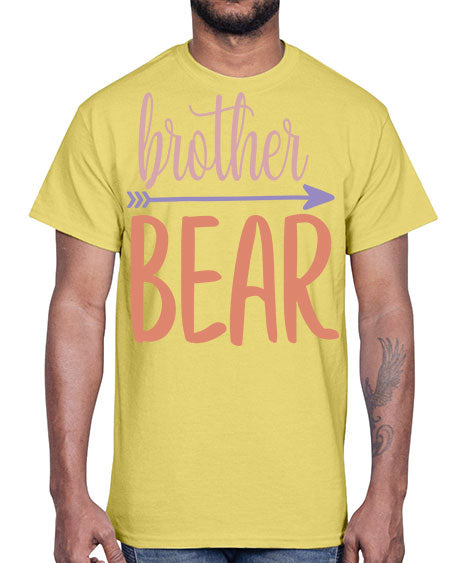 brother bear 73#- bears - animals- Cotton Tee