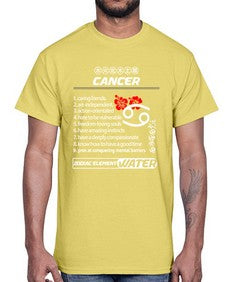 cancer 175#- cancer- Cotton Tee