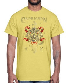 capricorn 15#- capricorn- Cotton Tee