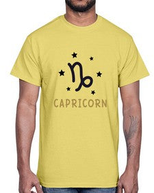 capricorn 206#- capricorn- Cotton Tee