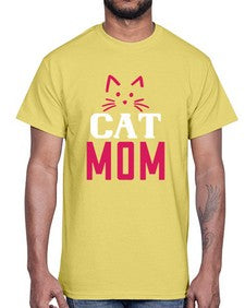 cat mom Style 34#- cats- Cotton Tee