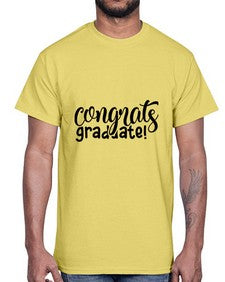 congrats graduate 39#- graduation- Cotton Tee