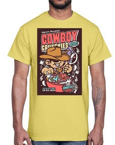 cowboy crunchies 345#- western- Cotton Tee