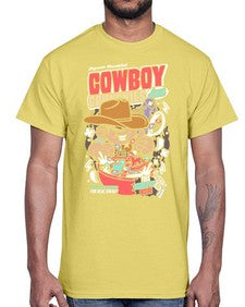cowboy crunchies 346#- western- Cotton Tee