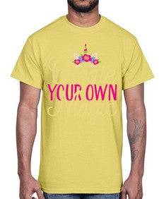 create your own magic 82#- unicorn- Cotton Tee