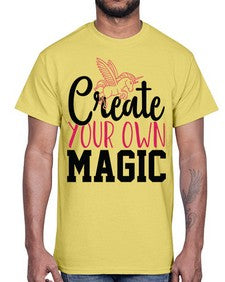 create your own magic 87#- unicorn- Cotton Tee
