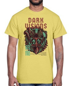 dark visions 367#- art pop art- Cotton Tee