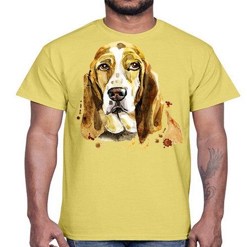 dog 107#- dogs- Cotton Tee