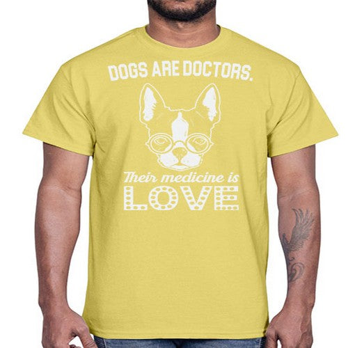 dog 116#- dogs- Cotton Tee