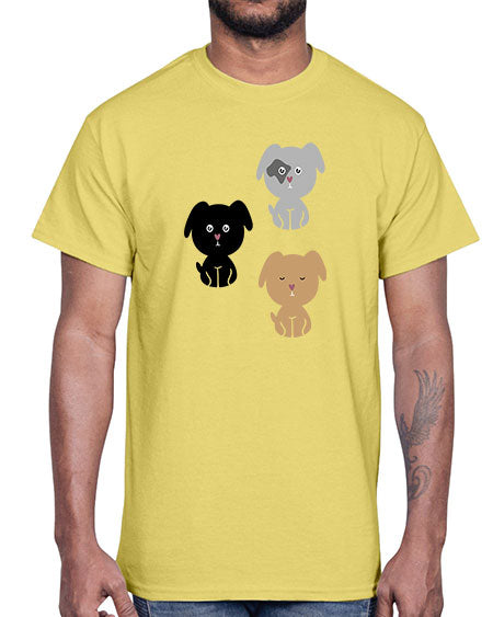 dogs 93#- bears - animals- Cotton Tee