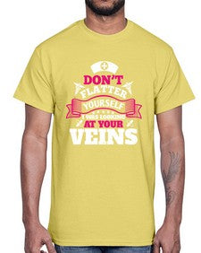dont flatter yourself Style 716#- nurse- Cotton Tee
