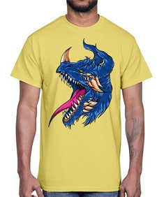 dragon 173#- dragon- Cotton Tee