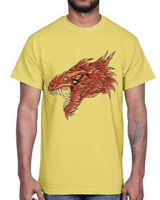 dragon 184#- dragon- Cotton Tee