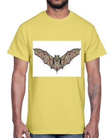 ethnic bat 415#- mandala- Cotton Tee