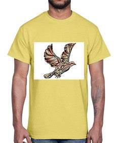ethnic pigeon 437#- mandala- Cotton Tee