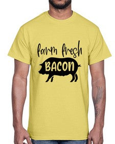 farm fresh bacon 961#- bacon- Cotton Tee