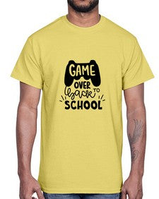 game over back to school 217#- general school- Cotton Tee