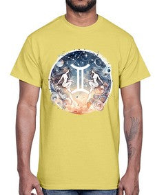 gemini 247#- gemini- Cotton Tee